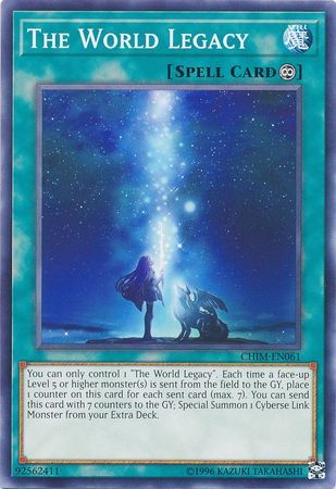 The World Legacy - CHIM-EN061 - Common Unlimited Chaos Impact Unlimited Singles