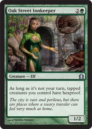 Oak Street Innkeeper Return to Ravnica Singles (Español)