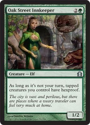 Oak Street Innkeeper Return to Ravnica Singles (Español)