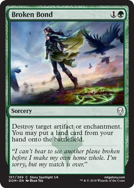 Broken Bond 157/269 - Dominaria Singles