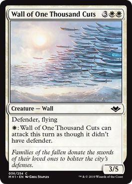 Wall of One Thousand Cuts 036/254 - Modern Horizons Singles