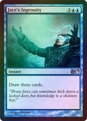 Jace&#39;s Ingenuity - Foil Magic 2011 (M11) Foil Singles
