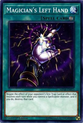 Magician&#39;s Left Hand - MP18-EN013 - Common 1st Edition 2018 Mega-Tins Singles