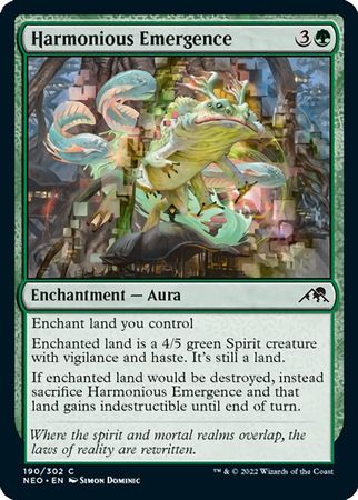 Harmonious Emergence 190/302 - Kamigawa Neon Dynasty Singles (Español)