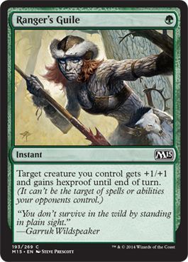 Ranger&#39;s Guile 193/269 Magic 2015 (M15) Singles (Español)