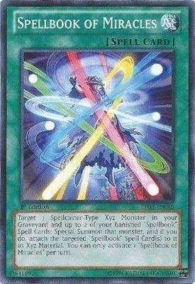 Spellbook of Miracles - LTGY-EN088 - Common 1st Edition Lord of the Tachyon Galaxy 1st Edition Singles
