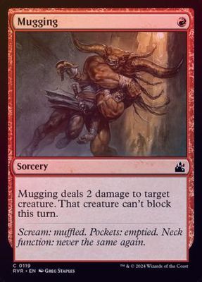 Mugging 0119 - Foil Ravnica Remastered Foil Singles