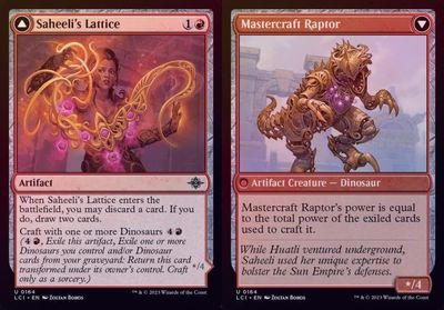 Saheeli&#39;s Lattice 0164 - Foil The Lost Caverns of Ixalan Foil Singles