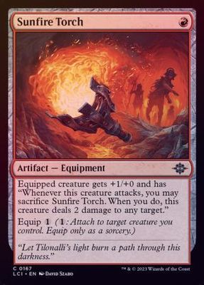 Sunfire Torch 0167 - Foil The Lost Caverns of Ixalan Foil Singles