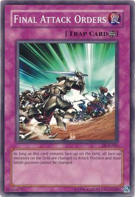 Final Attack Orders - DCR-045 - Common Unlimited Dark Crisis [DCR] Unlimited Singles