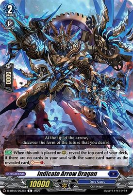 Indicate Arrow Dragon - D-BT05: Triumphant Return of the Brave Heroes (D-BT05) D-BT05: Triumphant Return of the Brave Heroes