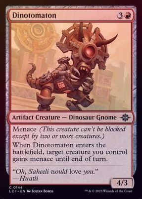 Dinotomaton 0144 - Foil The Lost Caverns of Ixalan Foil Singles