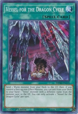 Vessel for the Dragon Cycle - MP20-EN131 - Common 1st Edition 2020 Mega-Tin: Lost Memories 1st Edition Singles