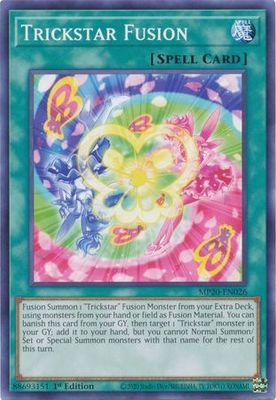 Trickstar Fusion - MP20-EN026 - Common 1st Edition 2020 Mega-Tin: Lost Memories 1st Edition Singles