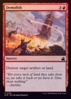 Demolish 0106 - Foil Ravnica Remastered Foil Singles