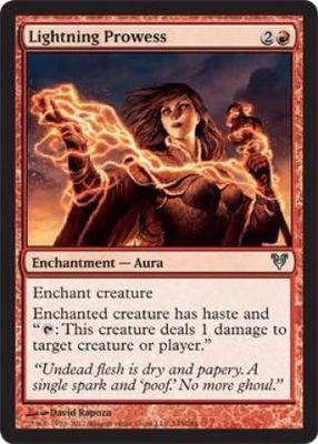 Lightning Prowess Avacyn Restored Singles