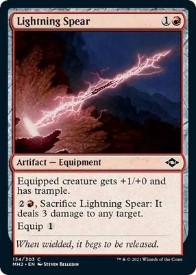 Lightning Spear 134/303 - Modern Horizons 2 Singles