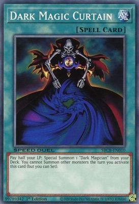 Dark Magic Curtain - SBCB-EN010 - Common 1st Edition Speed Duel Battle City Box 1st Edition Singles