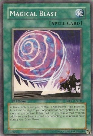 Magical Blast - SDSC-EN031 - Common 1st Edition Structure Deck: Spellcaster&#39;s Command 1st Edition Singles