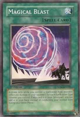 Magical Blast - SDSC-EN031 - Common 1st Edition Structure Deck: Spellcaster&#39;s Command 1st Edition Singles
