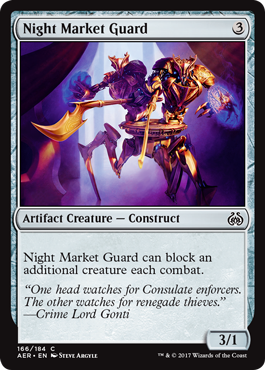 Night Market Guard 166/184 Aether Revolt Singles