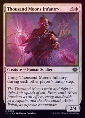 Thousand Moons Infantry 0038 - Foil The Lost Caverns of Ixalan Foil Singles