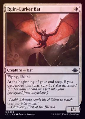 Ruin-Lurker Bat 0033 - Foil The Lost Caverns of Ixalan Foil Singles