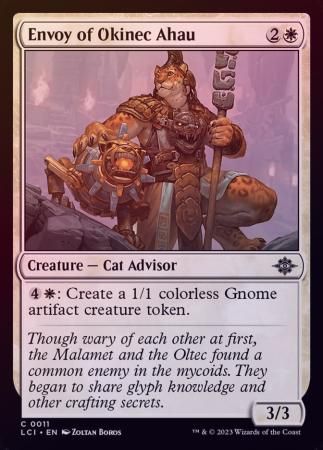 Envoy of Okinec Ahau 0011 - Foil The Lost Caverns of Ixalan Foil Singles