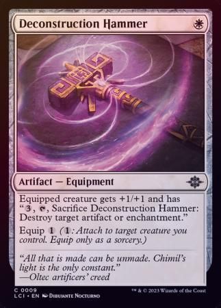 Deconstruction Hammer 0009 - Foil The Lost Caverns of Ixalan Foil Singles