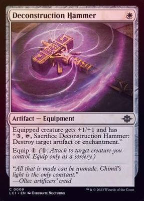 Deconstruction Hammer 0009 - Foil The Lost Caverns of Ixalan Foil Singles