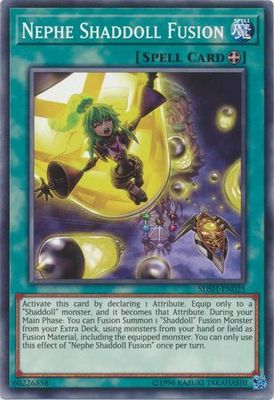 Nephe Shaddoll Fusion - SDSH-EN025 - Common Unlimited Yugioh Unlimited Singles