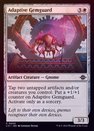 Adaptive Gemguard 0003 - Foil The Lost Caverns of Ixalan Foil Singles
