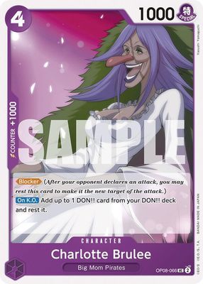Charlotte Brulee - Two Legends (OP08) Two Legends