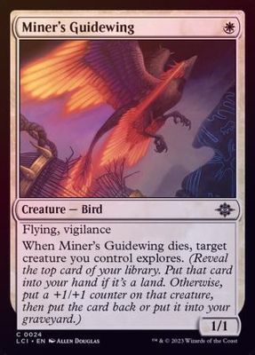 Miner&#39;s Guidewing 0024 - Foil The Lost Caverns of Ixalan Foil Singles