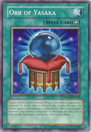 Orb of Yasaka - TDGS-EN055 - Common Unlimited The Duelist Genesis [TDGS] Unlimited Singles