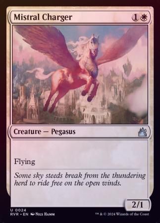 Mistral Charger 0024 - Foil Ravnica Remastered Foil Singles
