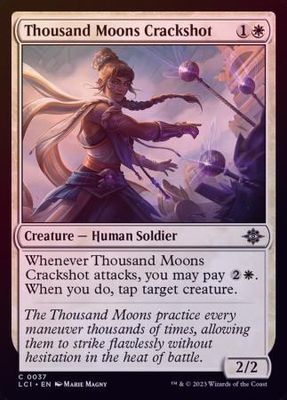 Thousand Moons Crackshot 0037 - Foil The Lost Caverns of Ixalan Foil Singles