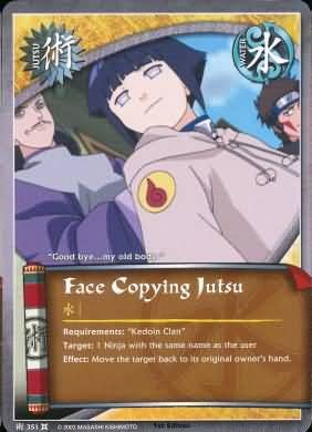 Face Copying Jutsu - J-351 - Common Naruto: Approaching Wind