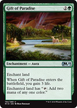 Gift of Paradise 184/280 Magic 2019 (M19) Singles