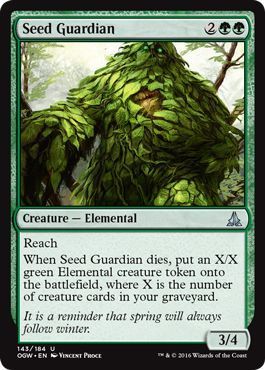 Seed Guardian 143/184 Oath of the Gatewatch Singles