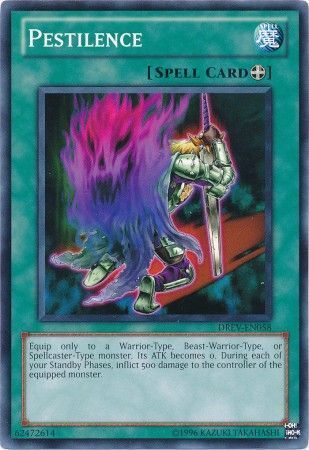 Pestilence - DREV-EN058 - Common Unlimited Duelist Revolution Unlimited Singles