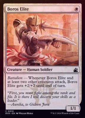 Boros Elite 0010 - Foil Ravnica Remastered Foil Singles