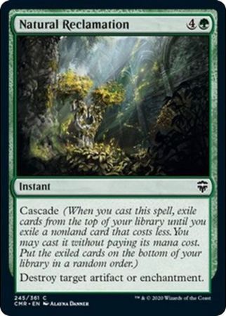 Natural Reclamation 245/361 - Commander Legends Singles