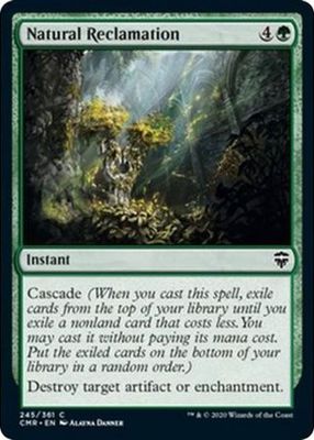 Natural Reclamation 245/361 - Commander Legends Singles