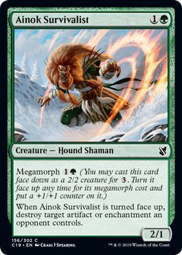 Ainok Survivalist 156/302 Commander 2019 Singles