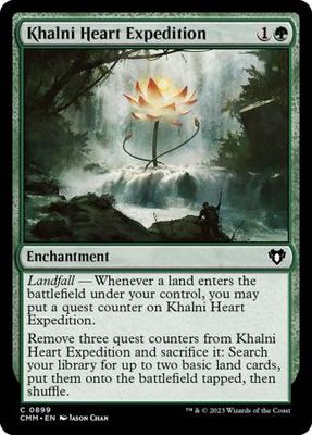 Khalni Heart Expedition 0899 Commander Masters Singles