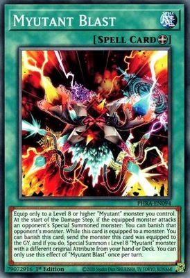 Myutant Blast - PHRA-EN094 - Common 1st Edition Phantom Rage 1st Edition Singles [PHRA] (espanol)