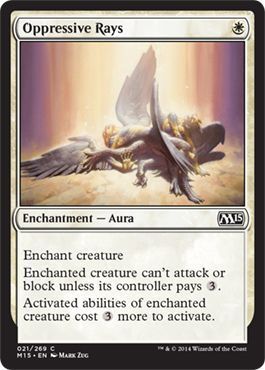 Oppressive Rays 021/269 - Magic 2015 (M15) Singles