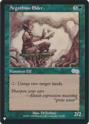 Argothian Elder 233/350 - The List The List Singles