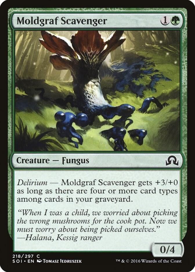 Moldgraf Scavenger - Shadows over Innistrad (SOI) Shadows over Innistrad (Español)